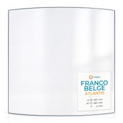 Vetro Franco Belge ATLANTIS - Vetro Curvo per stufa a legna