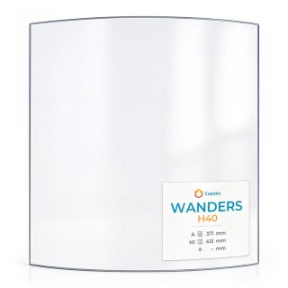 Vetro Wanders H40 - Vetro Curvo per stufa a gas