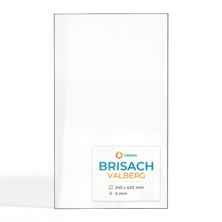 Vetro Brisach VALBERG per stufa a pellet