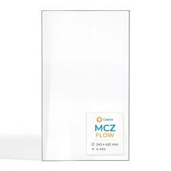 Vetro Mcz FLOW - Vetro Rettangolo per stufa a pellet