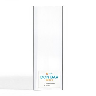 Vitre Don Bar 8300 I - Verre Rectangle Latéral pour poêle à bois