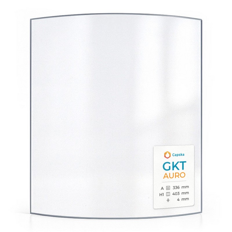 Vitre GKT Auro 336 x 403 mm - Verre Courbe - Capska