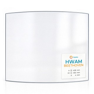 Hwam BEETHOVEN Glas - Kaminglas für Kaminofen