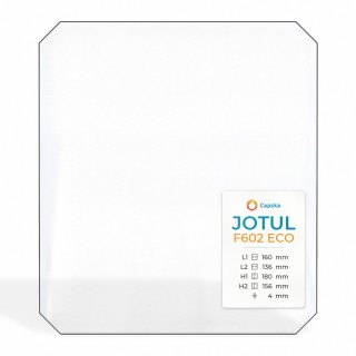 Vetro Jotul F602 ECO - Vetro 4 falde tagliate per stufa a legna