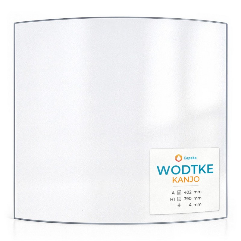 Vitre Wodtke KANJO - Verre Courbe pour poêle à bois