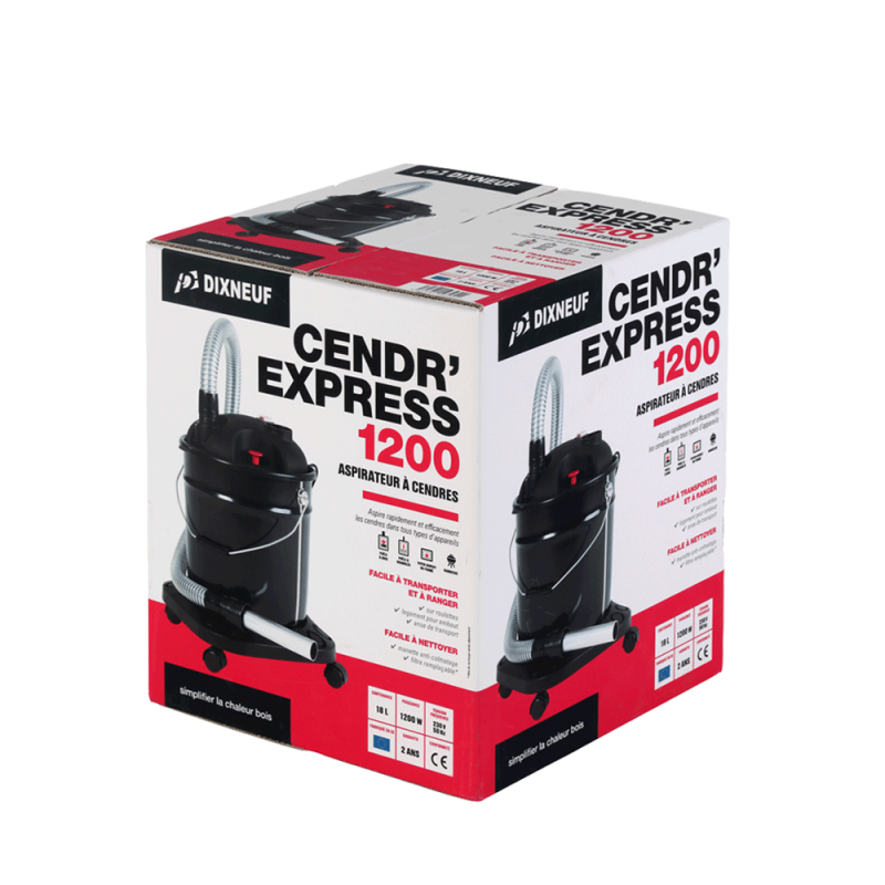 Aspirateur A Cendres 1200W Cendr'Express - Ref DN-042.AAC1