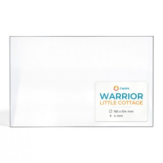 Vitre Warrior LITTLE COTTAGE - Verre Rectangle pour poêle à bois