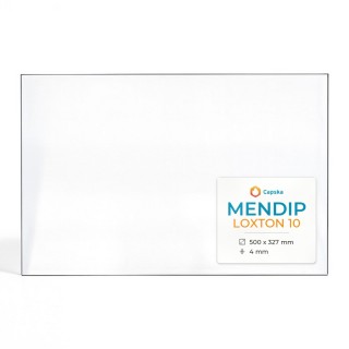 Mendip LOXTON 10 Glass - Rectangular Panel for Wood Burning Stove