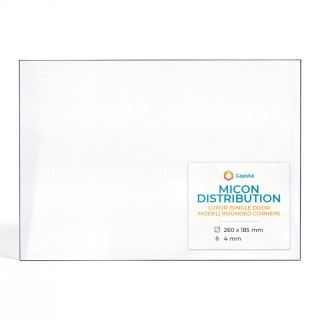 Kaminglas Luxor (Modell Single Door) - Micon Distribution