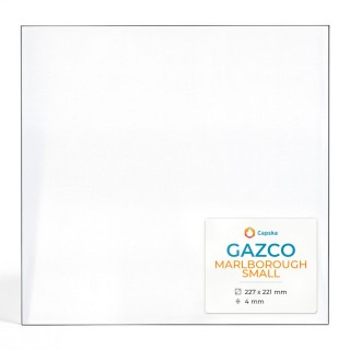 Vetro Gazco MARLBOROUGH SMALL - Vetro Rettangolo per stufa a gas