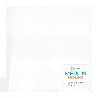 Vetro Merlin MIDLINE - Vetro Rettangolo per stufa a legna
