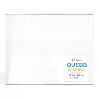 QUEBB MISTRESS Glass Panel for Wood Burning Stove