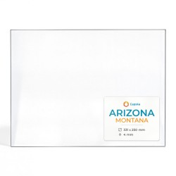 Arizona MONTANA Glas - Rechteck Kaminglas für Kaminofen