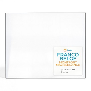 Franco Belge MONTFORT MK2 ELEGANCE Glas - Rechteck Kaminglas kaufen