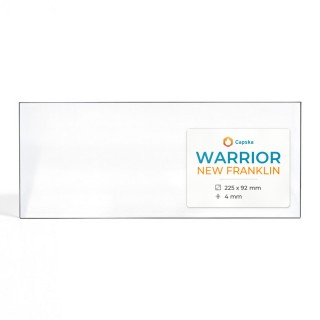 Vetro Warrior NEW FRANKLIN - Vetro Rettangolo per stufa a legna