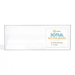 Jotul NO.17A (SIDE) Glas - Rechteck Kaminglas für Kaminofen