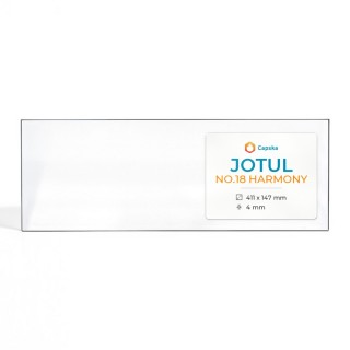 Jotul NO.18 HARMONY Glass - Rectangular Panel for Wood Burning Stove