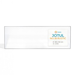 Vetro Jotul NO.18 RUSTIC - Vetro Rettangolo per stufa a legna