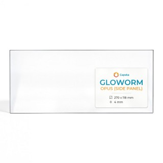 Vitre Gloworm OPUS (SIDE PANEL) - Verre Rectangle pour poêle à bois