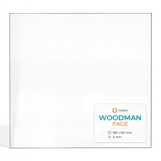 Vitre Woodman PAGE - Verre Rectangle pour poêle à bois