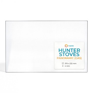 Vetro Hunter PANORAMIC (GAS) - Vetro Rettangolo per stufa a legna
