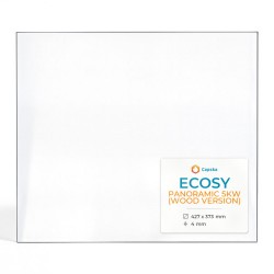 Vitre Ecosy PANORAMIC 5KW (WOOD VERSION) - Verre Rectangle pour poêle à bois