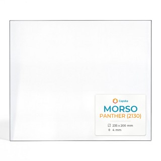 Morso PANTHER (2130) Glas - Kaminglas für Kaminofen