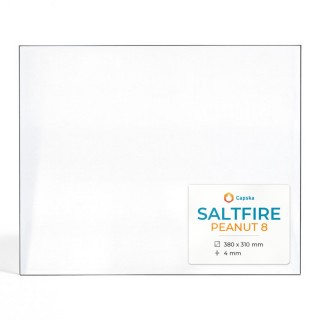 Vitre Saltfire PEANUT 8 - Verre Rectangle pour poêle à bois