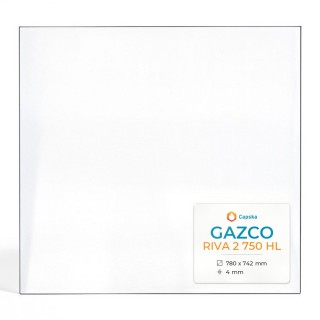 Gazco RIVA 2 750 HL Glass Panel for Wood Burning Stove
