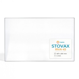 Vetro Stovax RIVA 45 - Vetro Rettangolo per stufa a legna