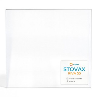 Vetro Stovax RIVA 55 - Vetro Rettangolo per stufa a legna