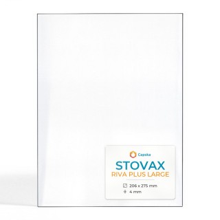 Stovax Riva Plus Large Glass Panel - Wood Burning Stove Replacement