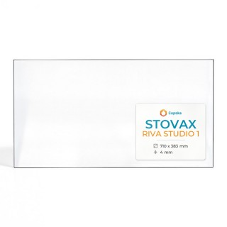 Vitre Stovax RIVA STUDIO 1 - Verre Rectangle pour poêle à bois