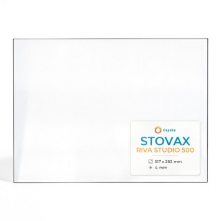 Vetro Stovax RIVA STUDIO 500 - Vetro Rettangolo per stufa a legna