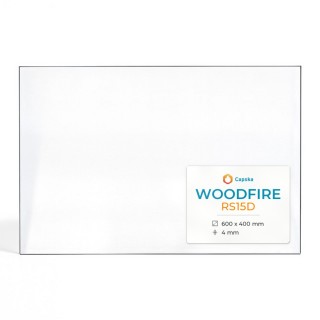 Vetro Woodfire RS15D - Vetro Rettangolo per stufa a legna