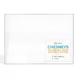 Vetro Chesneys SALISBURY 10KW (DOUBLE DOOR) - Vetro Rettangolo per stufa a legna