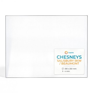 Chesneys SALISBURY 5KW / BEAUMONT Glas - Rechteck Kaminglas