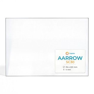 Vitre Aarrow SC30 - Verre Rectangle pour poêle à bois