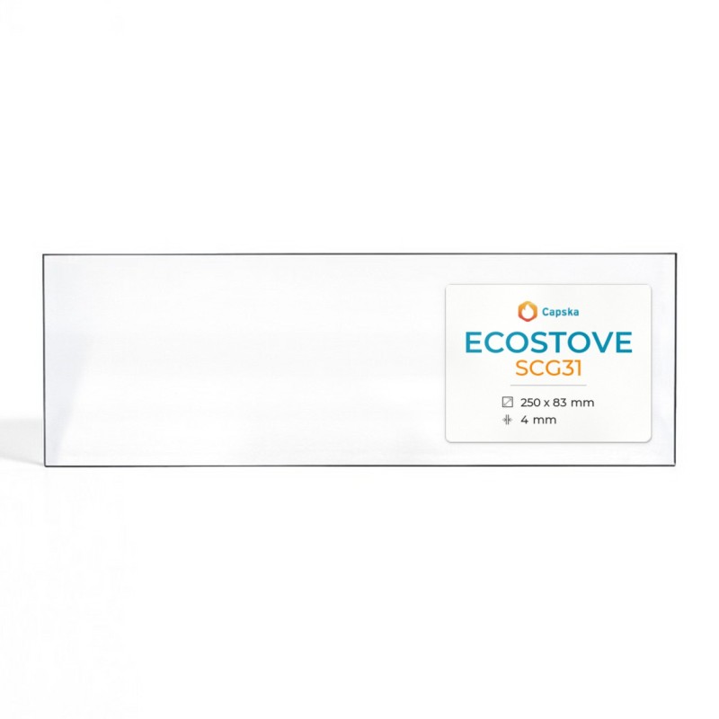 Ecostove SCG31 Glass Panel for Wood Burning Stove