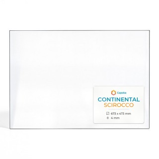 Continental SCIROCCO Glass Panel - Wood Burning Stove Accessory