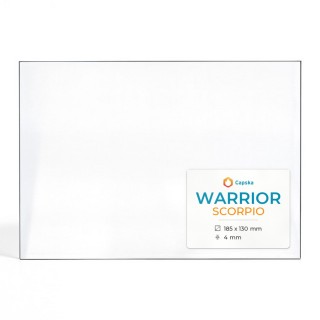 Vetro Warrior SCORPIO - Vetro Rettangolo per stufa a legna