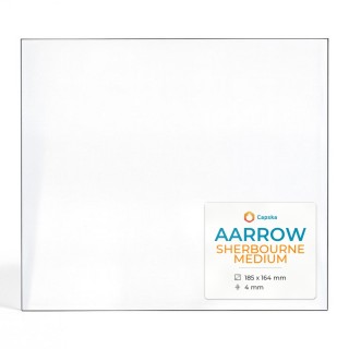Aarrow SHERBOURNE MEDIUM Glas - Rechteck Kaminglas für Kaminofen