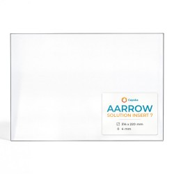 Vitre Aarrow SOLUTION INSERT 7 - Verre Rectangle pour poêle à bois