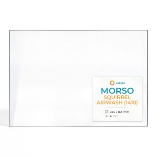 Morso SQUIRREL AIRWASH (1410) Glas - Rechteck Kaminglas