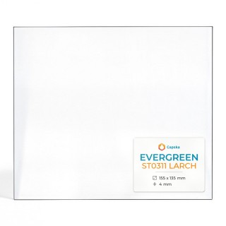 Evergreen ST0311 LARCH Glas - Rechteck Kaminglas für Kaminofen