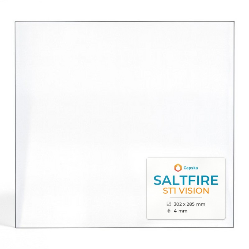 Saltfire ST1 VISION Glass Panel for Wood Burning Stove