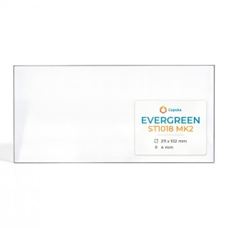 Evergreen ST1018 MK2 Glass Panel - Rectangular for Wood Burning Stove