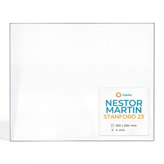 Vitre Nestor Martin STANFORD 23 - Verre Rectangle pour poêle à bois