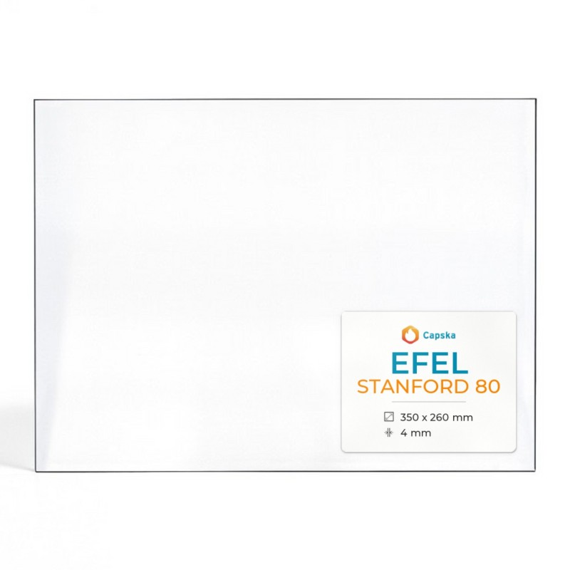 Efel STANFORD 80 Glass Panel for Wood Burning Stove