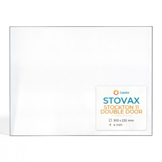 Stovax Stockton 11 Double Door Glass - Rectangular Panel